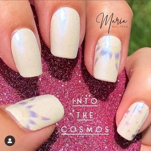 *Retired* Color Street: Into the Cosmos | White Blue Stars Sun Flares Halloween